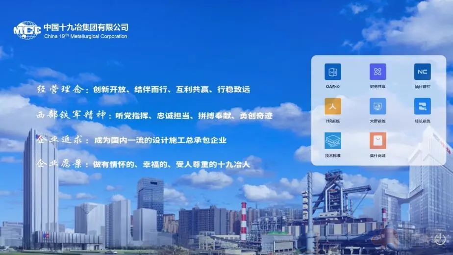数智赋能中国十九冶 加快建设“数字铁军”(图4)