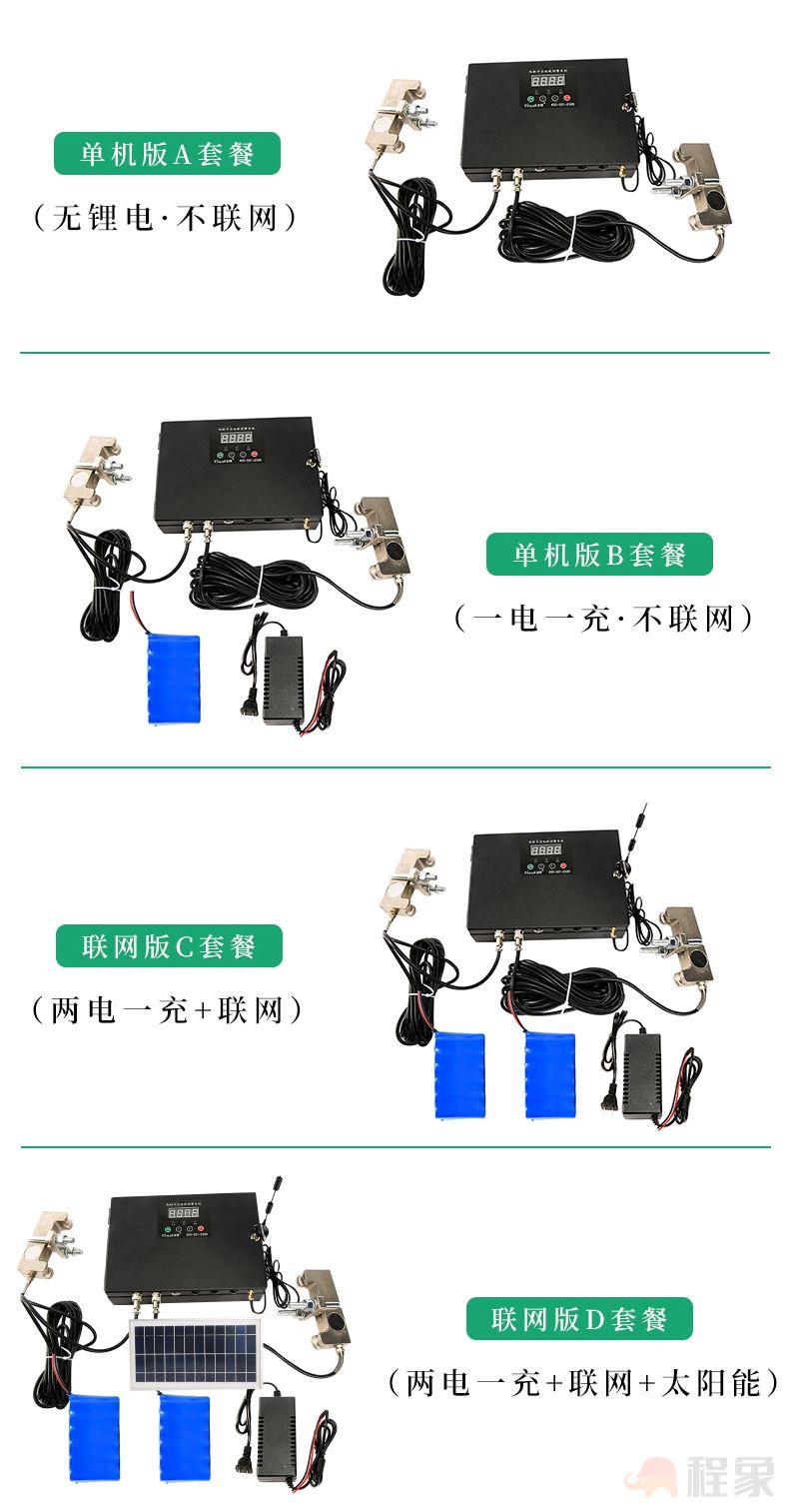 智慧工地卸料平台超载报警系统 施工料台超重报警器 建筑工地卸料平台超重自动报警器(图4)