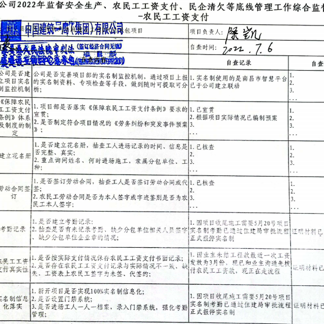 日常监督 | 华江公司 | 跟进式监督，保障农民工工资足额支付助力项目优质履约(图12)