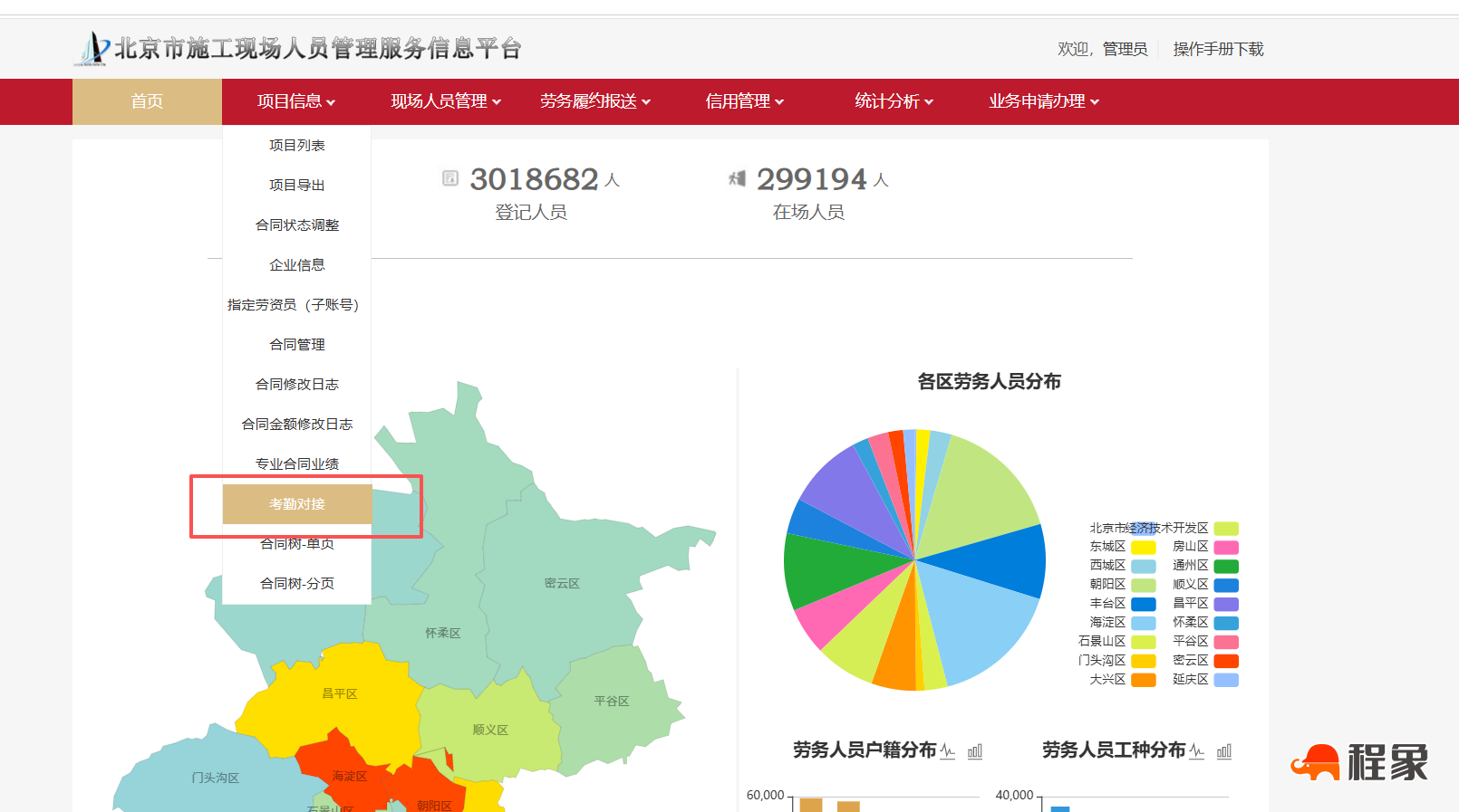 行业领跑！程象科技成为首批完成北京新395平台考勤模块升级对