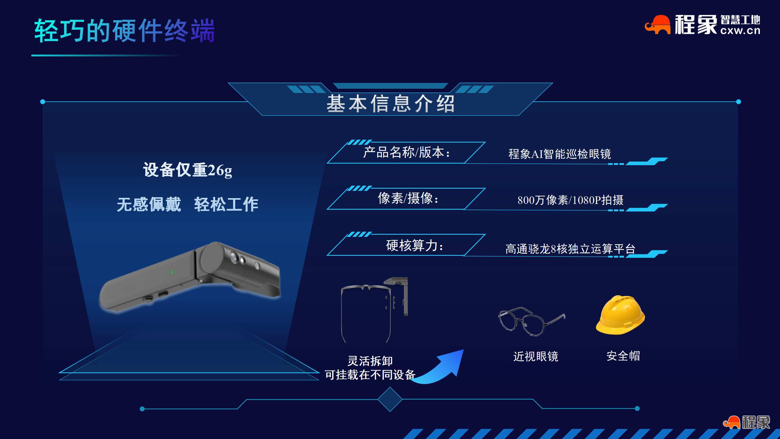 AI智能眼镜,工地巡检智能眼镜(图6) 程象AI智能眼镜-CX-AIPM_06.png